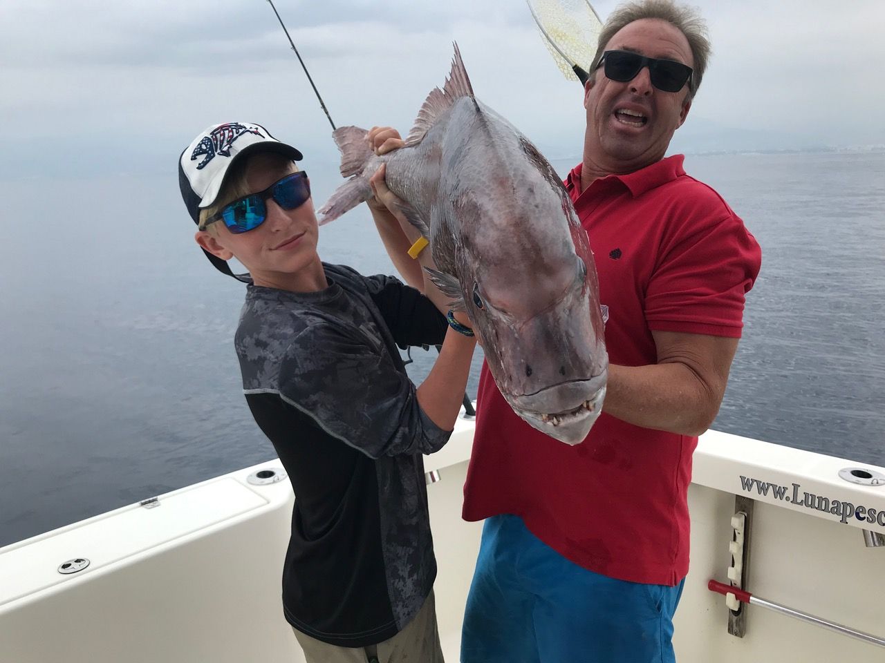 Red porgy caught on a fishing trip in Marbella